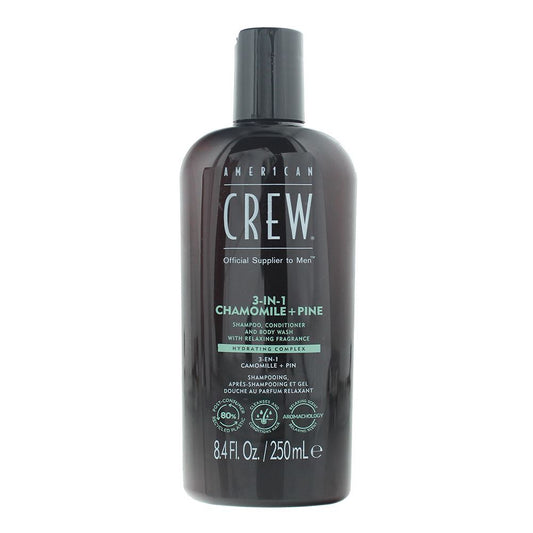 American Crew 3-In-1 Chamolile & Pine Shampoo 250ml