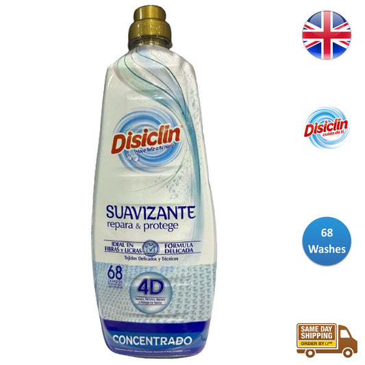 Disiclin Fabric Softener Concentrated Laundry Clothes Repair Protect 68W 1.36L