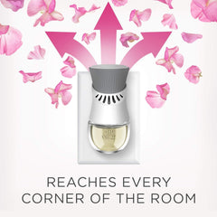 Air Wick Plug In Refills Scented Oil Air Freshener Pink Sweet Pea 19ml