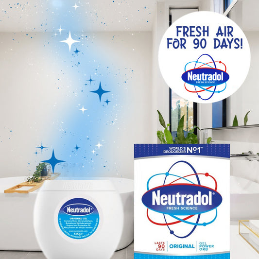 Neutradol Gel Power Odour Destroyer Air Freshener Fresh Science Bundle Set 135G