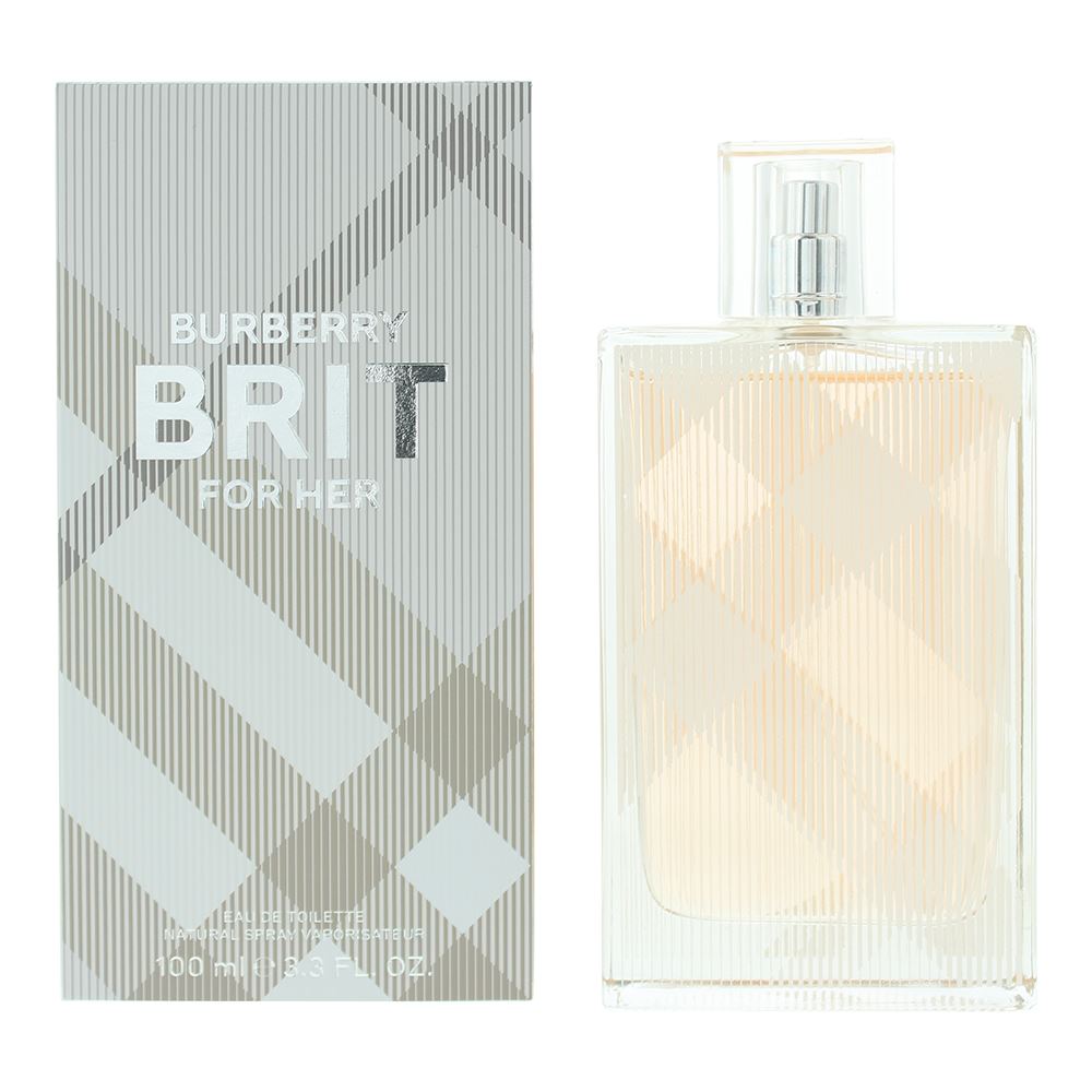 Burberry Brit For Her Eau de Toilette 100ml Womens Fragrance Spray