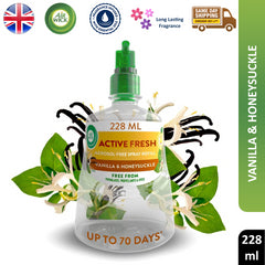 Air Wick Active Fresh Spray Refill Air Freshener Vanilla & Honeysuckle 228ml