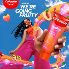 Colgate Max Fresh Frutt Fusion Peaches & Cream Lasting Freshness Toothpaste 75ml