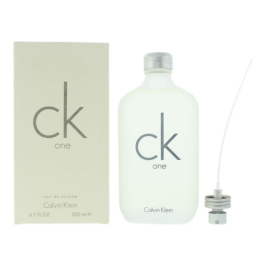 Calvin Klein Ck One Eau de Toilette 200ml Unisex Fragrance Spray