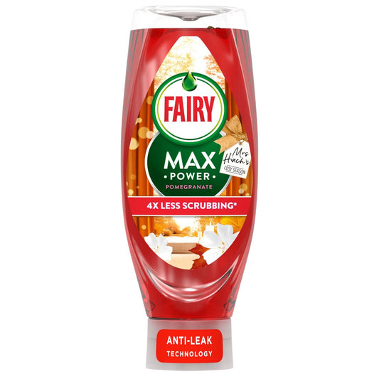 Fairy Max Power Washing Up Cosy Season Pomegranate Liquid 640ml