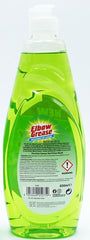 Elbow Grease Washing Up Liquid Kitchen Dish Oil Grease Cleaner Apple Fresh 600ml