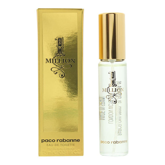 Paco Rabanne 1 Million Eau de Toilette 15ml Mens Fragrance Spray