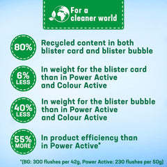 Bloo All In 1 Brilliant Toilet Gel Rim Block Cleaner Freshener Arctic Ocean 42G