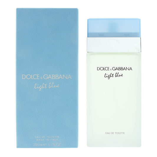 Dolce & Gabbana Light Blue Eau de Toilette 200ml Womens Fragrance Spray