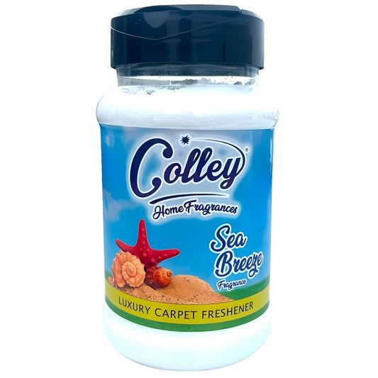 Colley Home Fragrances Sea Breeze Fragrance Carpet Fabric Freshener Powder 500g