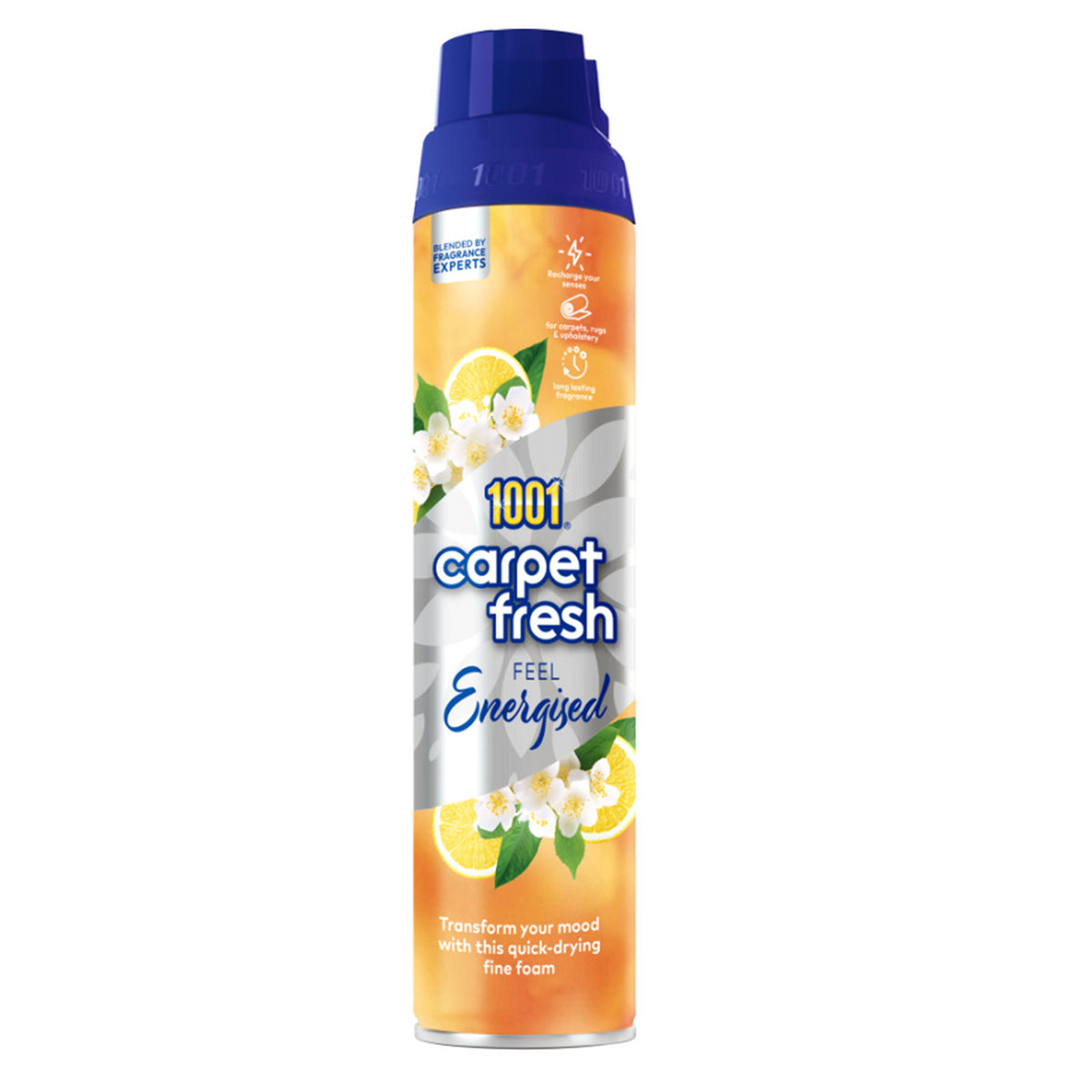 1001 Carpet Fresh Foam Spray Long Freshness Spring Feel Energised 300ml