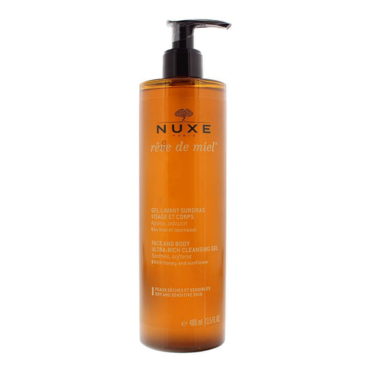 Nuxe Reve De Miel Face And Body Ultra-Rich Cleansing Gel With Honey & Sunflower