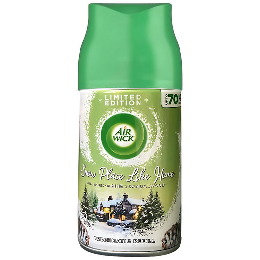 Air Wick Freshmatic Refills Snow Place Like Home Freshener Automatic Spray 250ml