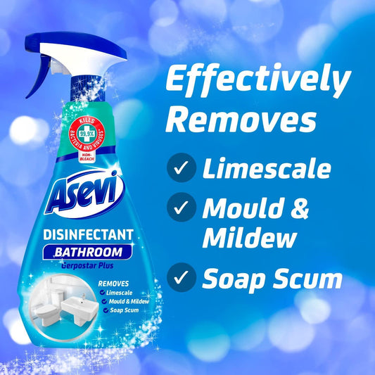 Asevi Disinfectant Chimney Glass Cleaner Spanish Cleaning Spray Bundle Set Spray