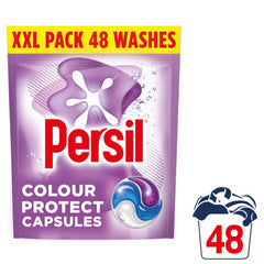 Persil Colour Protect 3 in 1 Laundry Washing Capsules Keeps Colours Bright 48W