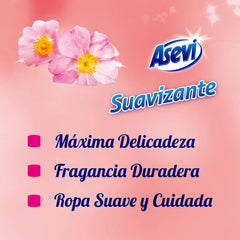 Asevi Fabric Conditioner Softener Bundle Concentrate Laundry Liquid 60W 1.38L