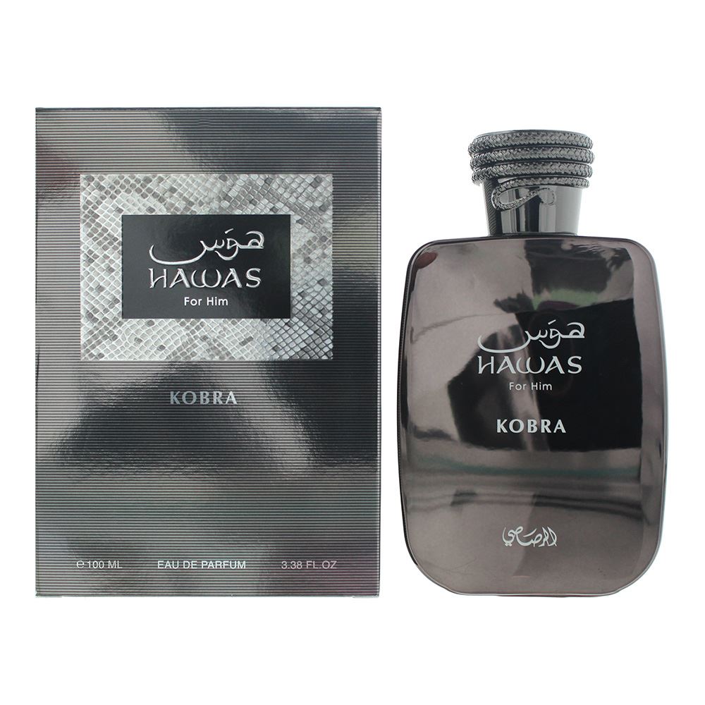 Rasasi Hawas Kobra Eau de Parfum 100ml Mens Fragrance Spray