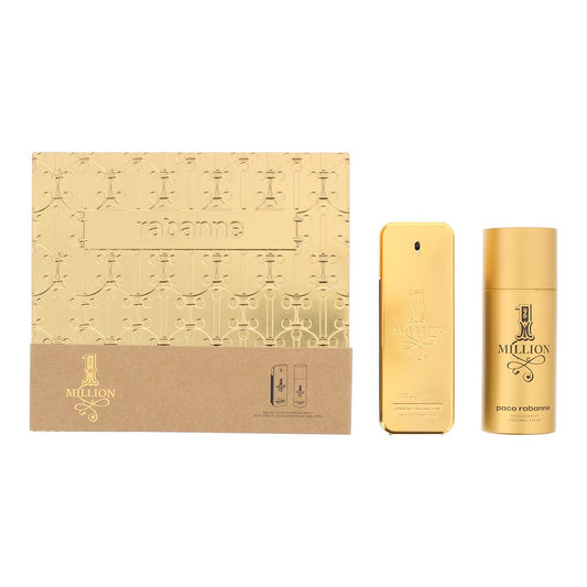 Paco Rabanne 1 Million 2 Piece Gift Set: EDT 100ml - Deodorant Spray 150ml