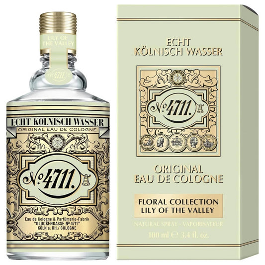 4711 Floral Collection Lily Of The Valley EDC 100ml Womens Fragrance Spray