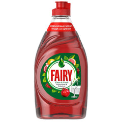 Fairy Washing Up Liquid Kitchen Scourer Cleaner Set Pomegranate Grapefruit 320ml
