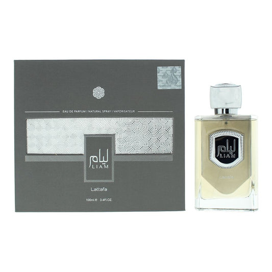 Lattafa Liam Grey Eau de Parfum 100ml Unisex Fragrance Spray