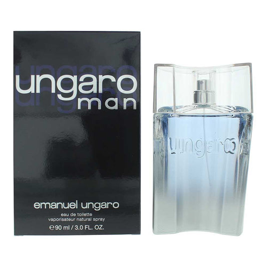 Emanuel Ungaro Ungaro Man Eau de Toilette 90ml Mens Fragrance Spray