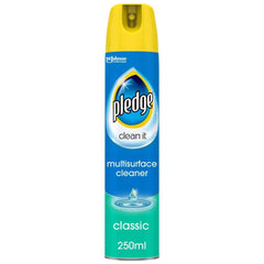 Pledge Classic Multi Surface Cleaner Spray For Granite Wood Marble 250ml