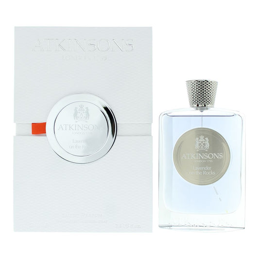 Atkinsons Lavender On The Rocks Eau de Parfum 100ml Spray Unisex Fragrance