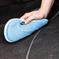 Minky Anti Bacterial Car Interior Pad Dual Side Cleans Dirt Dust Non Scratch