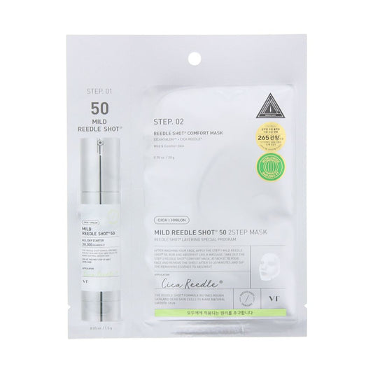 VT Cosmetics Reedle Shot 50 2 Step Mild Mask 21.5g