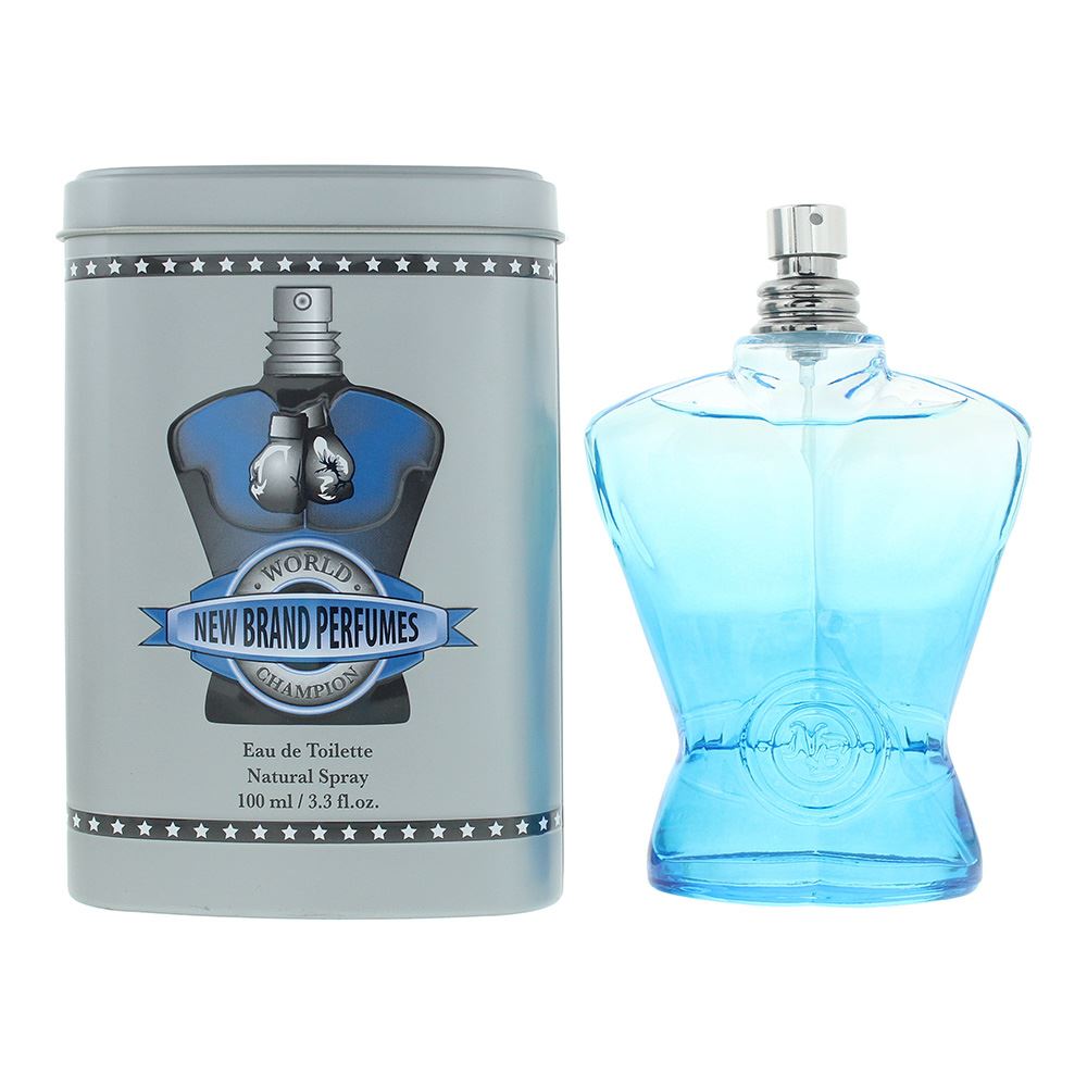 New Brand World Champion Eau de Toilette 100ml Mens Fragrance Spray
