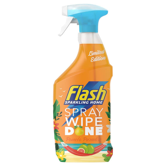 Flash Spray Wipe Done Multi Surface Cleaner Floor Sink Pomelo Paradise 800ml