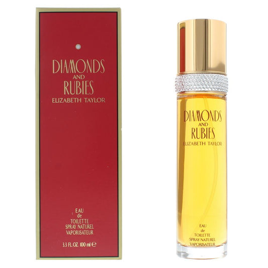 Elizabeth Taylor Diamonds & Rubies Eau de Toilette 100ml Womens Fragrance Spray