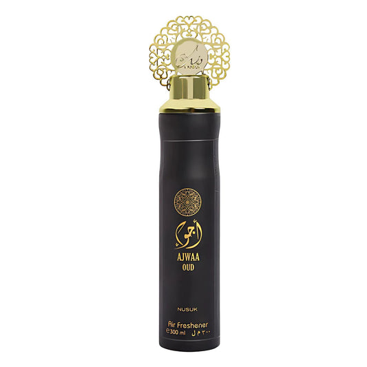 Nusuk Ajwaa Uud Air Freshener Arabic Fragrance Refreshes Home Office Spray 300ml