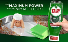 Fairy Max Power Washing Up Liquid Kitchen Dish Grease Cleaner Tea Tree 640ml