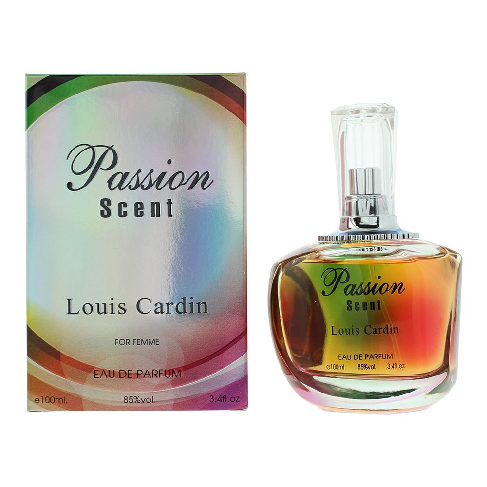 Louis Cardin Passion Scent Eau de Parfum 100ml Womens Fragrance Spray
