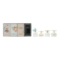 Marc Jacobs Mini 4 Piece Gift Set: Eau de Toilette 3 x 4ml - Eau de Parfum 5ml