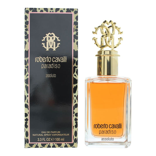 Roberto Cavalli Paradiso Assoluto Eau de Parfum 100ml Womens Fragrance Spray