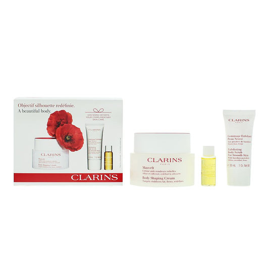 Clarins A Beautiful Body 3 Piece Skin Care Gift Set