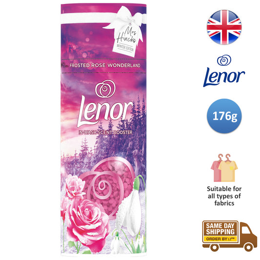 Lenor In Wash Scent Booster Non-Stop Freshness Frosted Rose Wonderland 176G