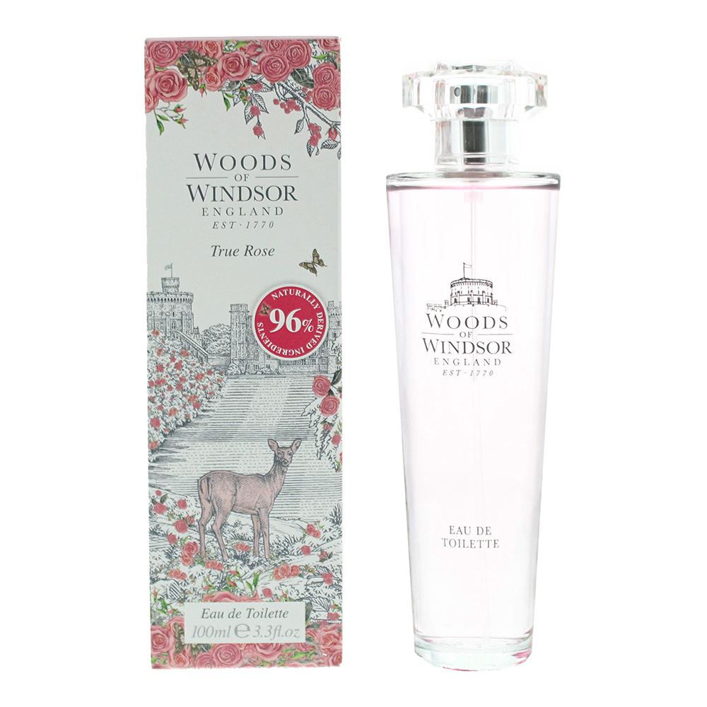 Woods Of Windsor True Rose Eau de Toilette 100ml Spray For Womens Fragrance