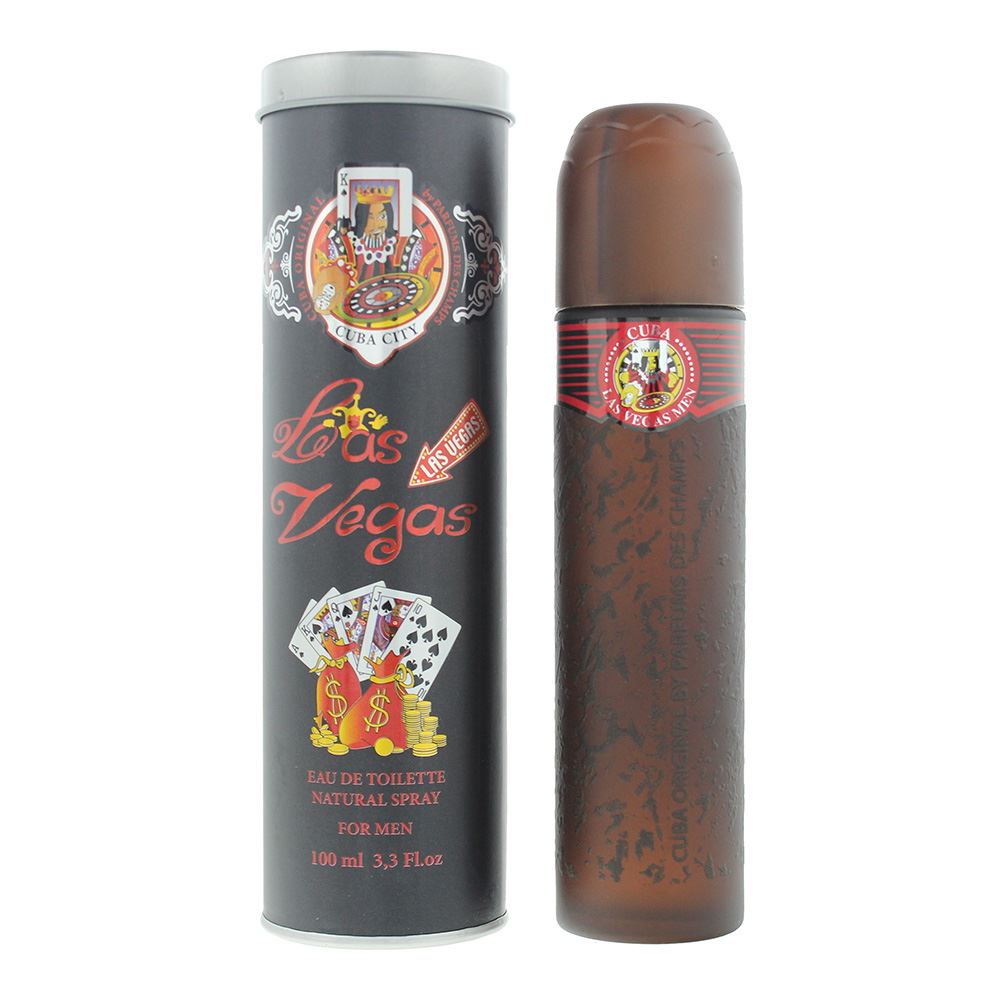Cuba City Las Vegas Eau de Toilette 100ml Mens Fragrance Spray