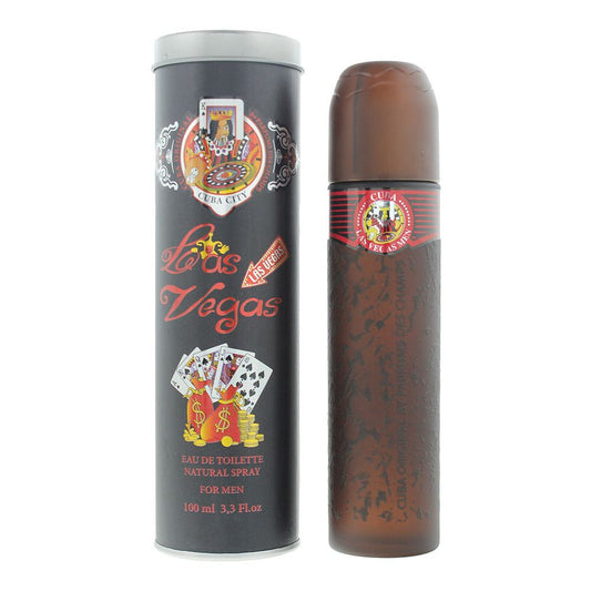 Cuba City Las Vegas Eau de Toilette 100ml Mens Fragrance Spray