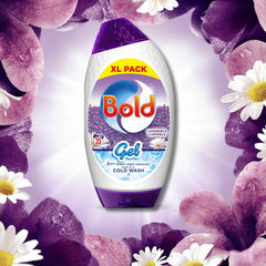 Bold Washing Liquid Gel Laundry Detergent Lavender & Camomile 35 Washes 1225ml