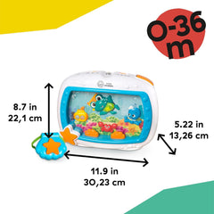 Baby Einstein Sea Dreams Soother, Crib Toy with Remote, Baby Sleep Aid, Calming Lights & Melodies, Newborn and Up
