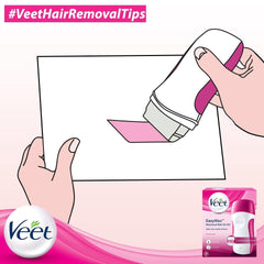 Veet Easy Wax Electrical Roll On Kit Gelwax Legs Bikini Underarms Hair Removal
