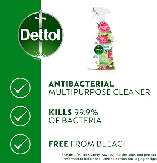 Dettol Multi Purpose Cleaner Garden Symphony Kills Germs & Bacteria 750ml