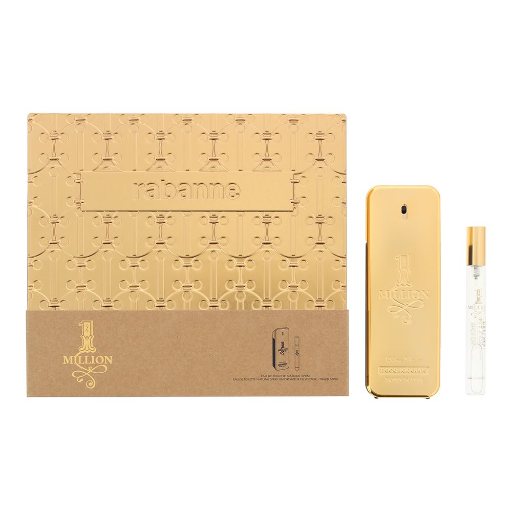 Paco Rabanne 1 Million 2 Piece Gift Set: EDT, Eau de Toilette