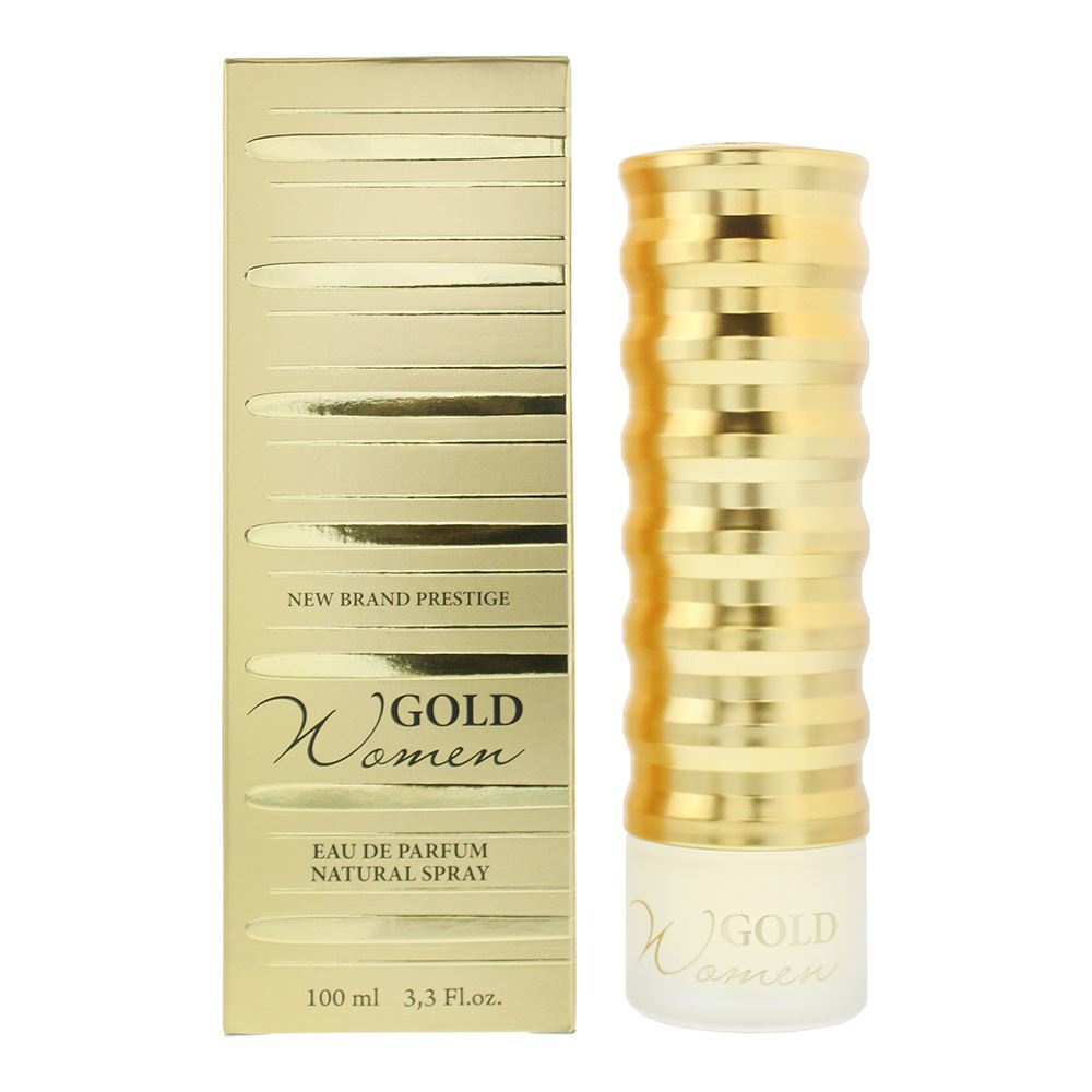 New Brand Prestige Gold For Women Eau de Parfum 100ml Womens Fragrance Spray