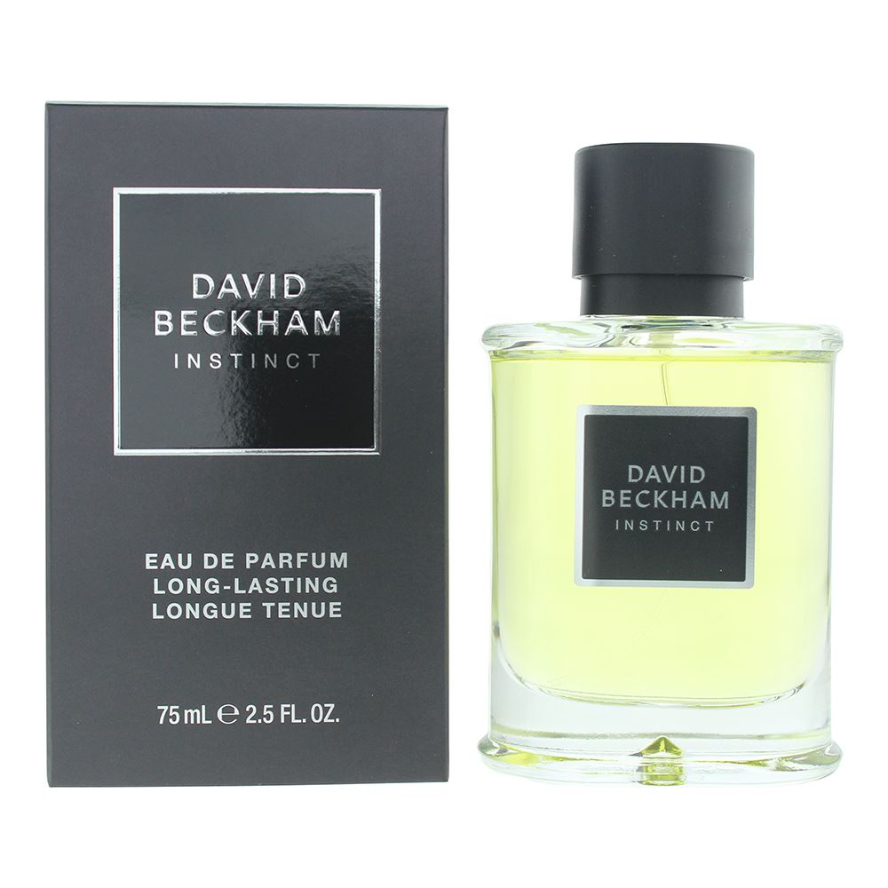 David Beckham Instinct Long-Lasting Eau de Parfum 75ml Mens Fragrance Spray
